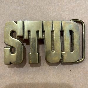 “STUD” belt buckle
